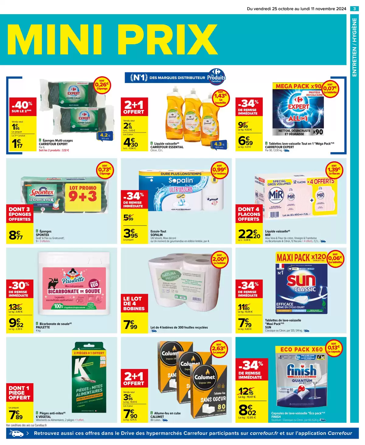 Catalogue MAXI FORMAT MINI PRIX, page 00003