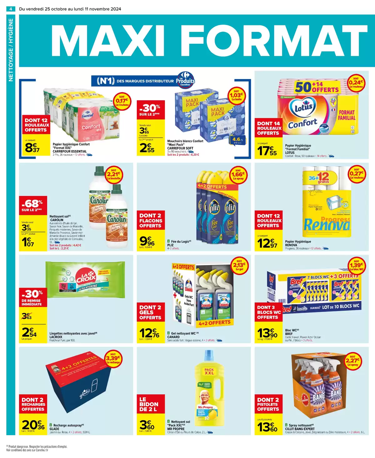 Catalogue MAXI FORMAT MINI PRIX, page 00004