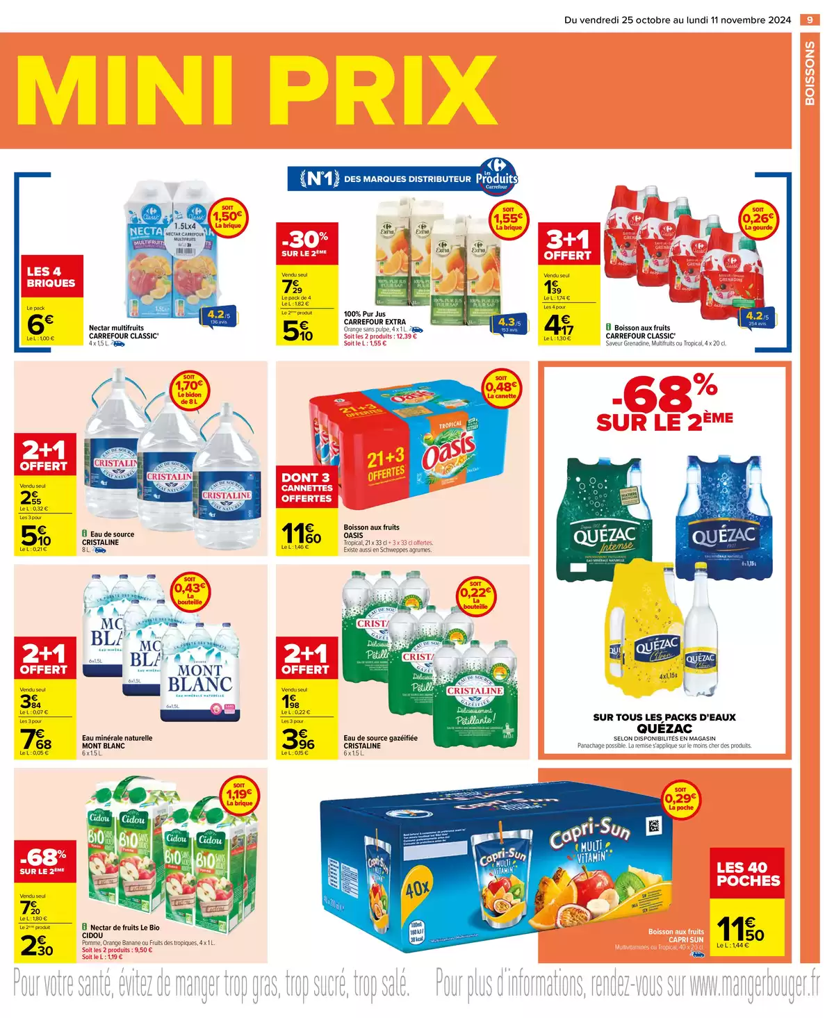 Catalogue MAXI FORMAT MINI PRIX, page 00009