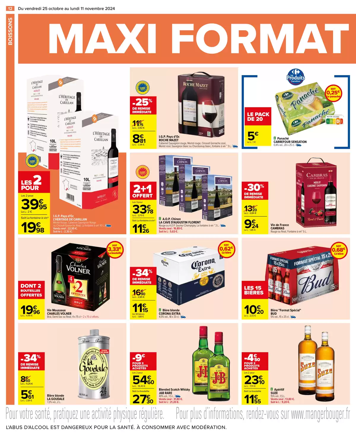 Catalogue MAXI FORMAT MINI PRIX, page 00012