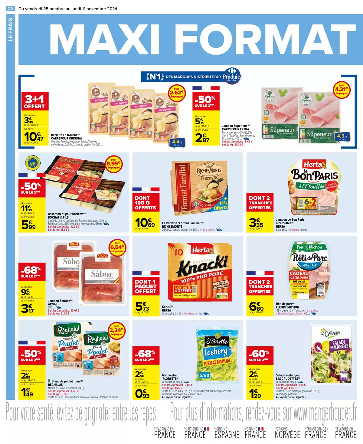 Catalogue MAXI FORMAT MINI PRIX, page 00022