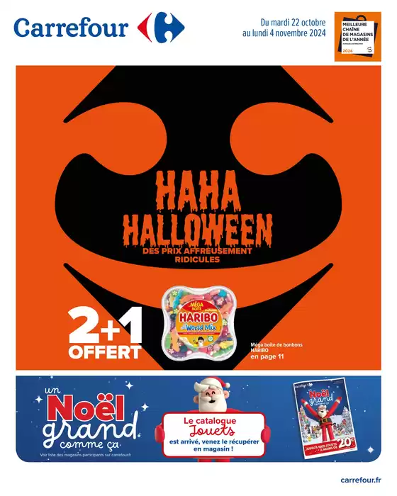 Catalogue Carrefour Market à Nice | HAHA HALLOWEEN | 22/10/2024 - 04/11/2024