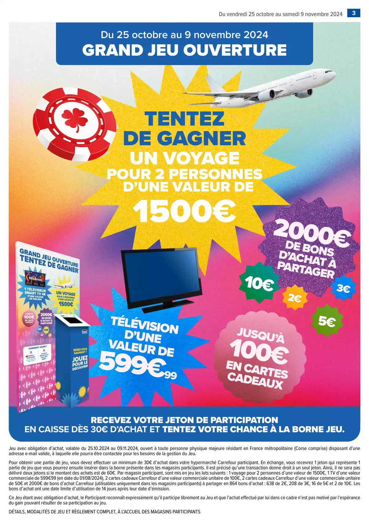 Catalogue CARREFOUR CREIL SAINT MAXIMIN OUVERTURE , page 00003