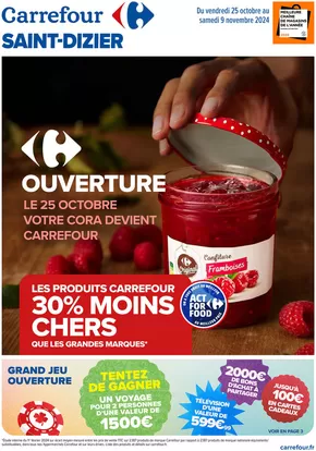 Catalogue Carrefour à Cesson-Sévigné | VOTRE CORA DEVIENT CARREFOUR | 25/10/2024 - 09/11/2024