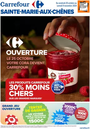 Catalogue Carrefour à Rennes | VOTRE CORA DEVIENT CARREFOUR | 25/10/2024 - 09/11/2024