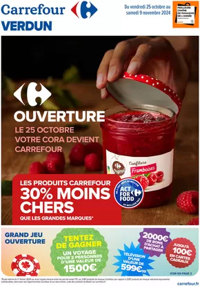 Catalogue Carrefour à Paris | VOTRE CORA DEVIENT CARREFOUR | 25/10/2024 - 09/11/2024