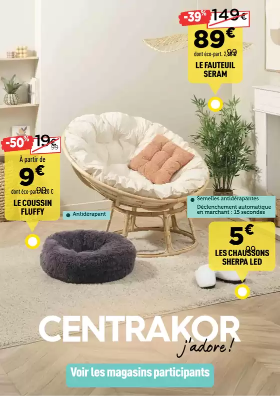 Catalogue Centrakor à Baratier | INTERIEUR DOUILLET | 21/10/2024 - 03/11/2024