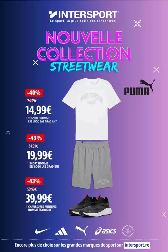 Catalogue Intersport à Nice | Nouvelle collection streetwear | 21/10/2024 - 03/11/2024