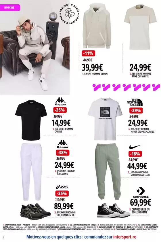 Catalogue Intersport à Lyon | Nouvelle collection streetwear | 21/10/2024 - 03/11/2024