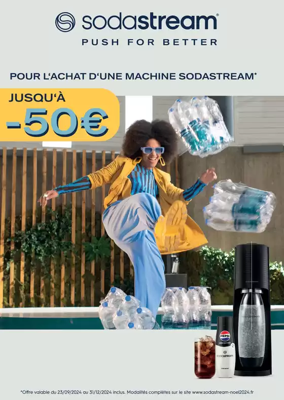 Catalogue Connexion à Lille | SODASTREAM vous rembourse jusqu'à 50€  | 21/10/2024 - 31/12/2024