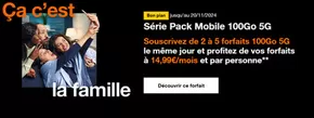 Promos de Multimédia et Electroménager à Tourcoing | Ca c'est la famille sur Orange | 21/10/2024 - 20/11/2024