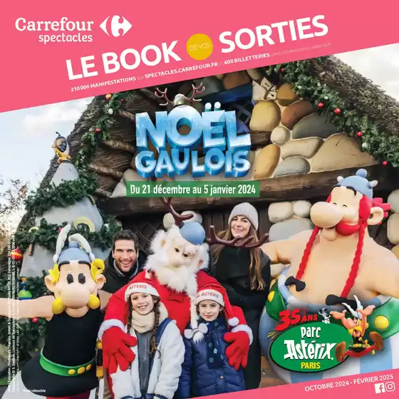 Catalogue Carrefour Spectacles à Les Andelys | Nöel Gaulois 2024 | 21/10/2024 - 28/02/2025