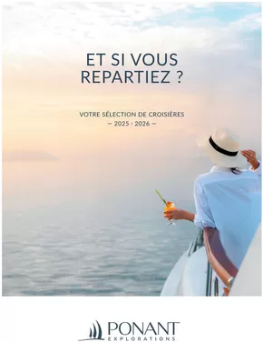 Promos de Voyages à Alençon | Et si vous repartiez une deuxième fois ?  sur Ponant | 22/10/2024 - 31/12/2026