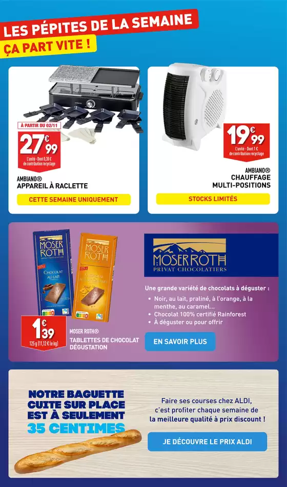 Catalogue Aldi à Lyon | Les arrivages bons plans de la semaine | 29/10/2024 - 04/11/2024