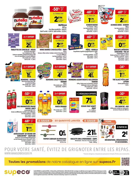 Catalogue Supeco à Saint-Chef | Halloween à petits prix | 22/10/2024 - 03/11/2024