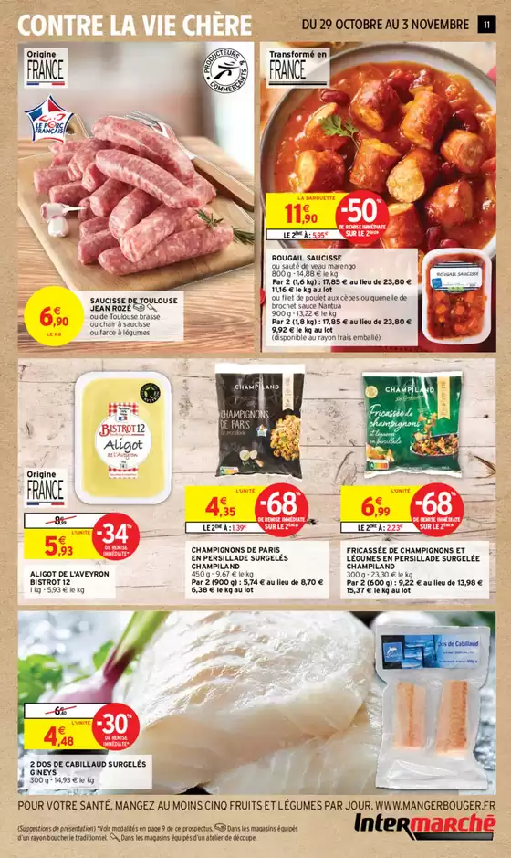 Catalogue Intermarché à Aussillon | TRAFIC TRAD FRAIS S44 | 29/10/2024 - 03/11/2024