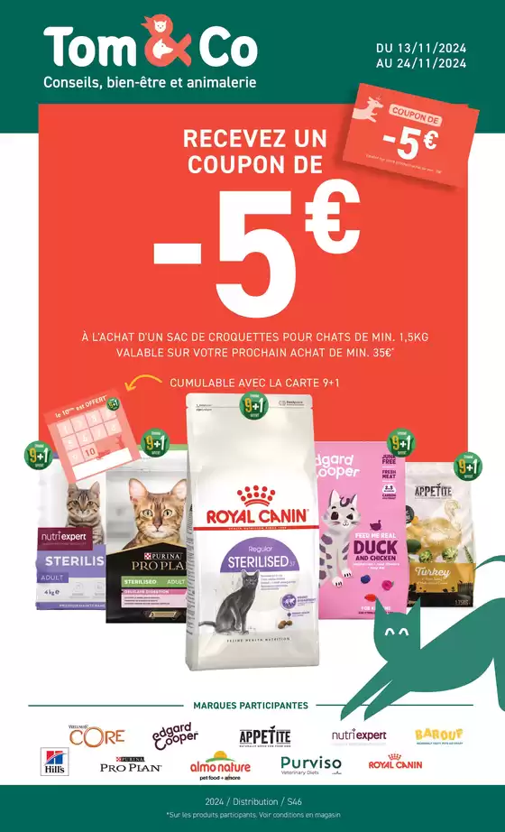 Catalogue Tom&Co à Nantes | TOM'S DEALS | 13/11/2024 - 24/11/2024