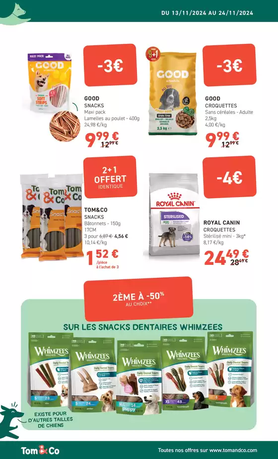 Catalogue Tom&Co à Charleville-Mézières | TOM'S DEALS | 13/11/2024 - 24/11/2024