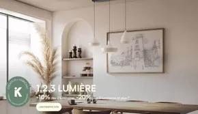 Promos de Meubles et Décoration à Saint-Grégoire (Ille et Vilaine) | -10% dès 2 luminaires, -20% dès 3 luminaires et plus ! sur Keria Luminaires | 22/10/2024 - 30/11/2024