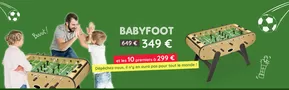 Promos de Meubles et Décoration à Clermont-Ferrand | BABYFOOT 349€ sur La chaise longue | 22/10/2024 - 10/11/2024