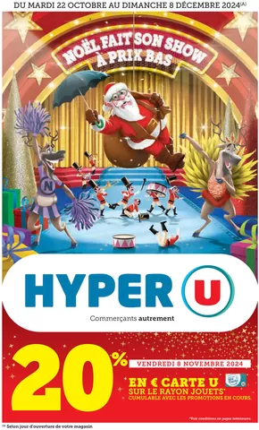 Catalogue Hyper U à Cholet | Jouets | 22/10/2024 - 08/12/2024