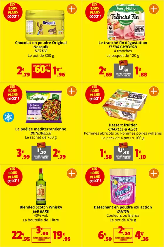 Catalogue Coccinelle Supermarché à Grande-Synthe | VOTRE BUDGET VA AVOIR LA PATATE ! | 23/10/2024 - 03/11/2024