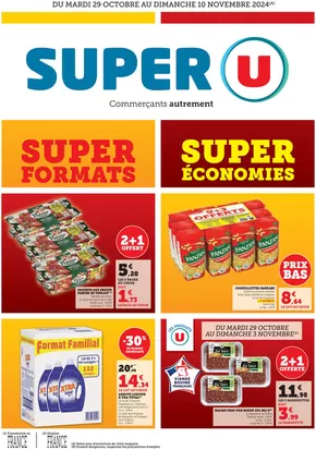 Catalogue Super U à Saint-Avre | Gros Volumes | 29/10/2024 - 10/11/2024