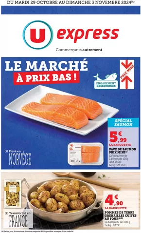 Catalogue U Express à Saran | Jour de Marché Ouest | 29/10/2024 - 03/11/2024