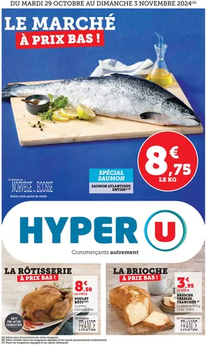 Catalogue Hyper U à Plœuc-sur-Lié | Jour de Marché Ouest | 29/10/2024 - 03/11/2024