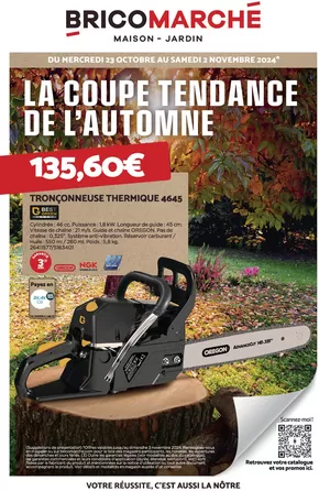 Promos de Bricolage à Laval | La coupe tendance de l'automne sur Bricomarché | 23/10/2024 - 02/11/2024