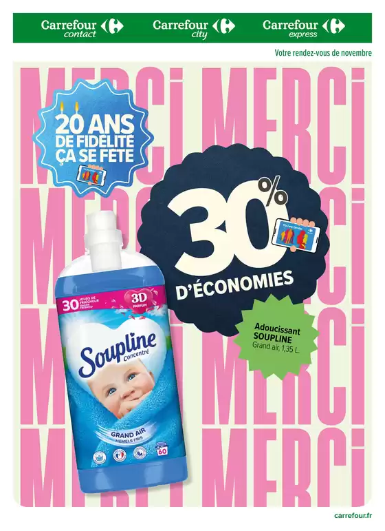 Catalogue Carrefour City à Paris | LA FIDÉLITÉ, CA PAYE... SURTOUT EN PROMO EN NOVEMBRE ! | 01/11/2024 - 30/11/2024