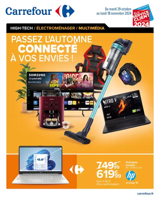 PASSEZ L'AUTOMNE CONNECTÉ À VOS ENVIES