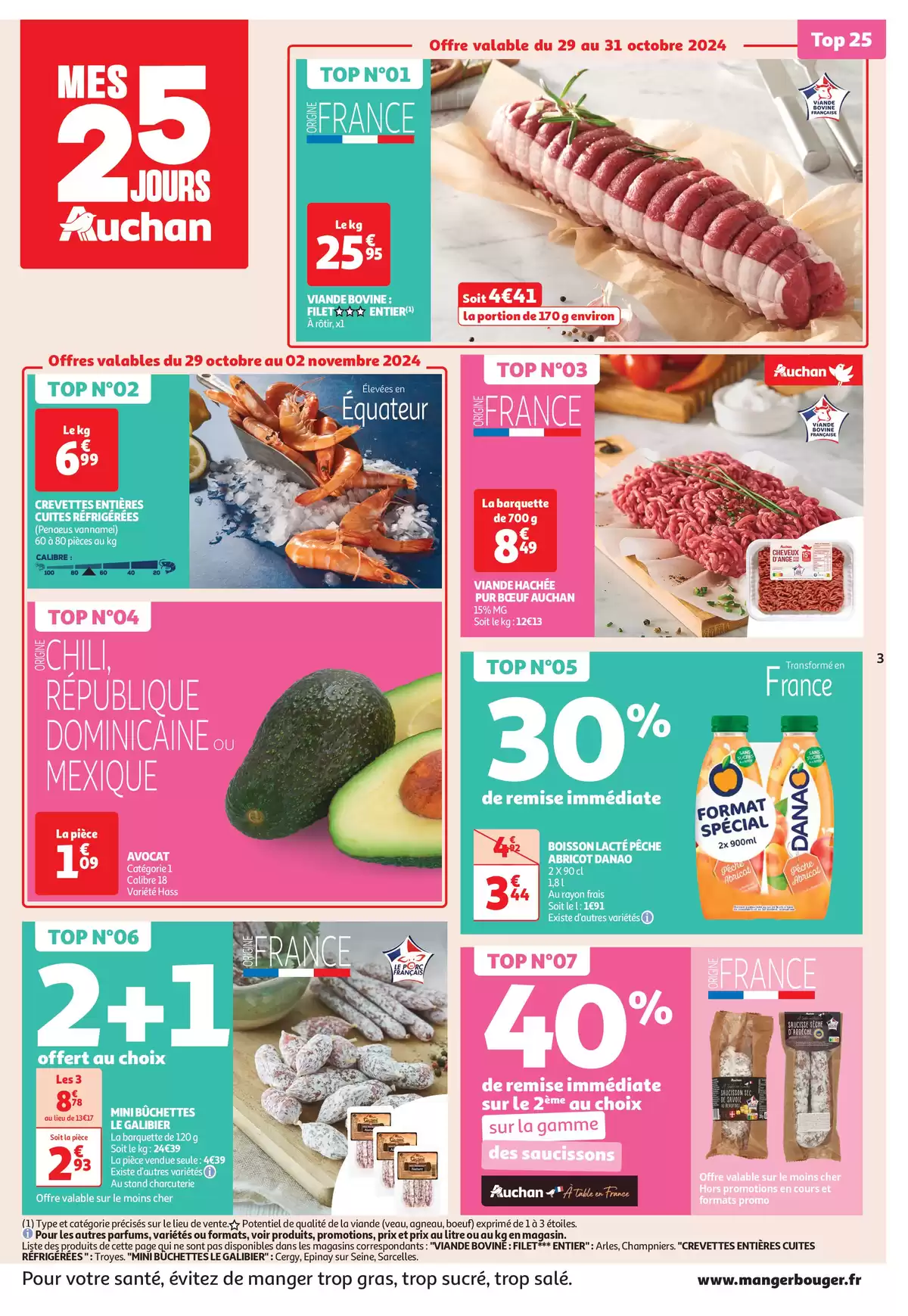 Catalogue Top depart : 25 jours Auchan , page 00003