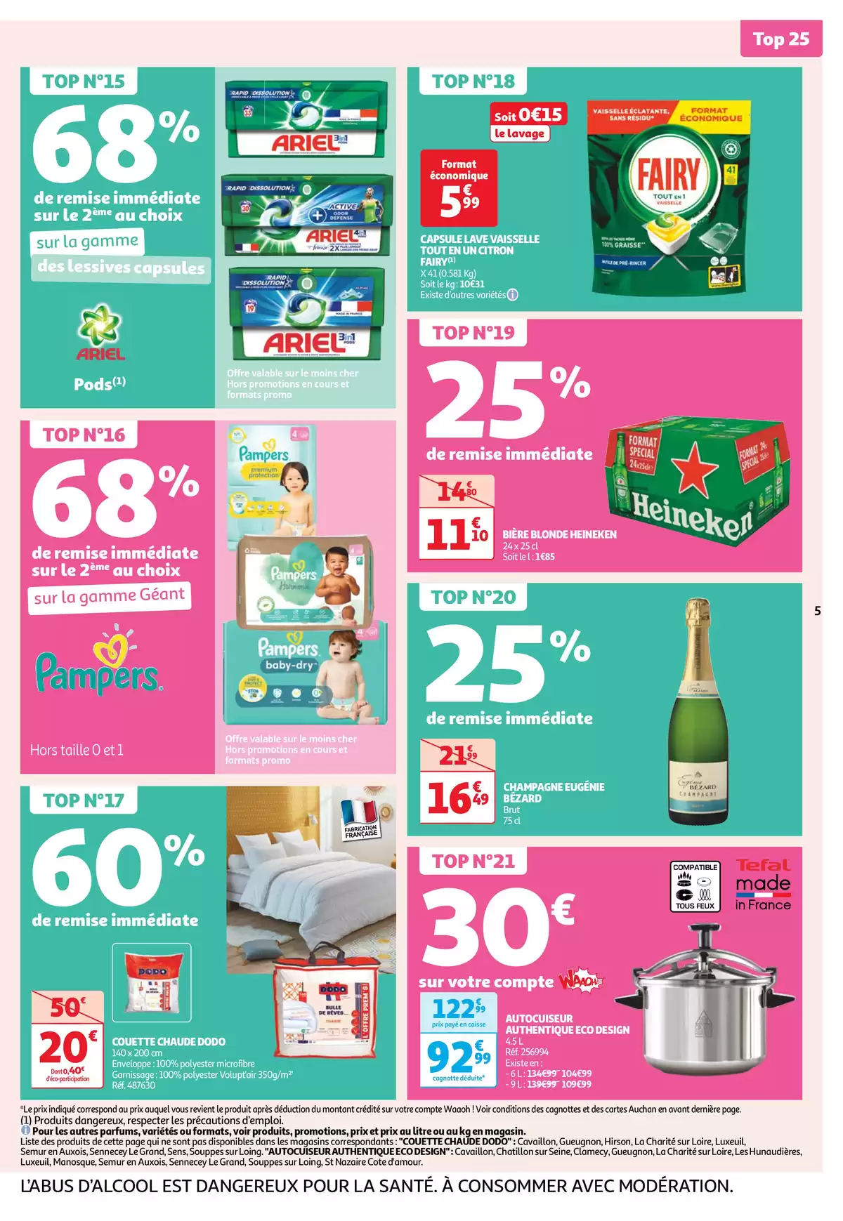 Catalogue Top depart : 25 jours Auchan , page 00005