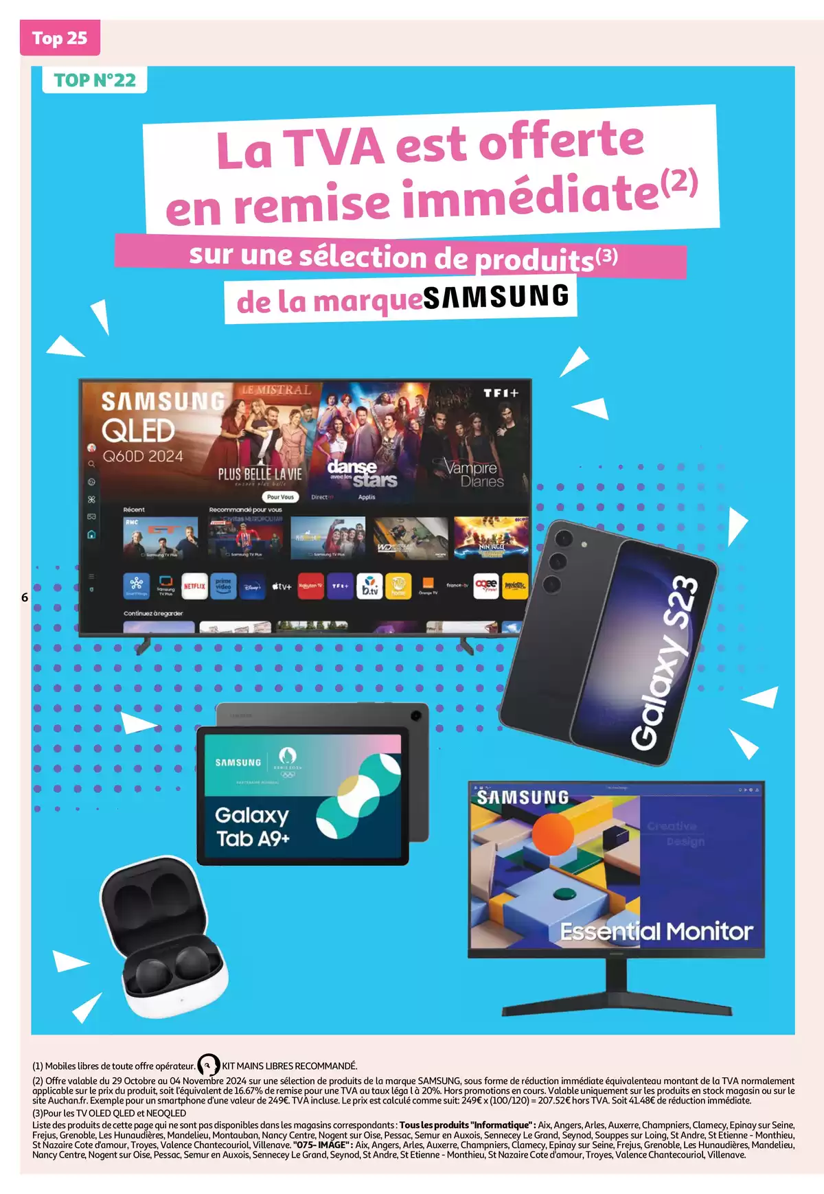 Catalogue Top depart : 25 jours Auchan , page 00006