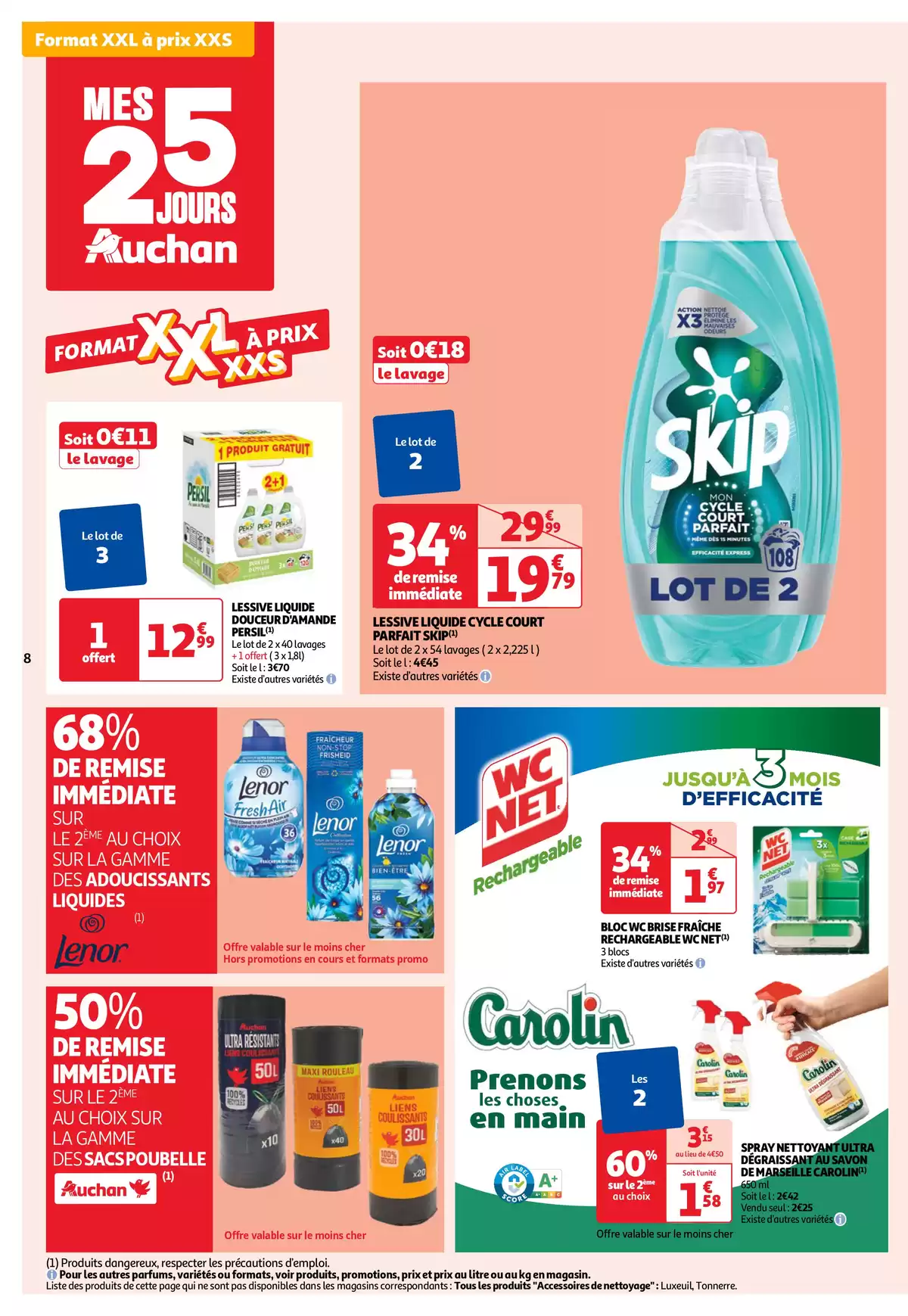 Catalogue Top depart : 25 jours Auchan , page 00008