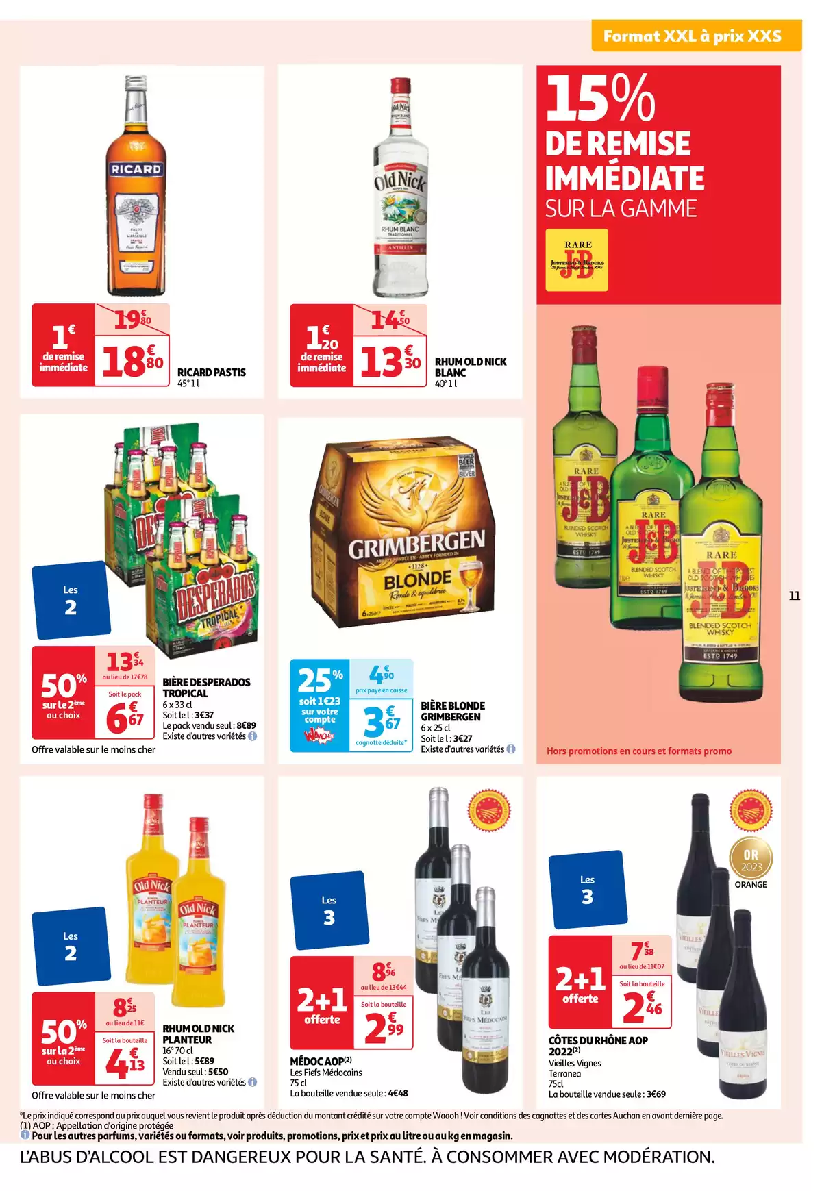 Catalogue Top depart : 25 jours Auchan , page 00011