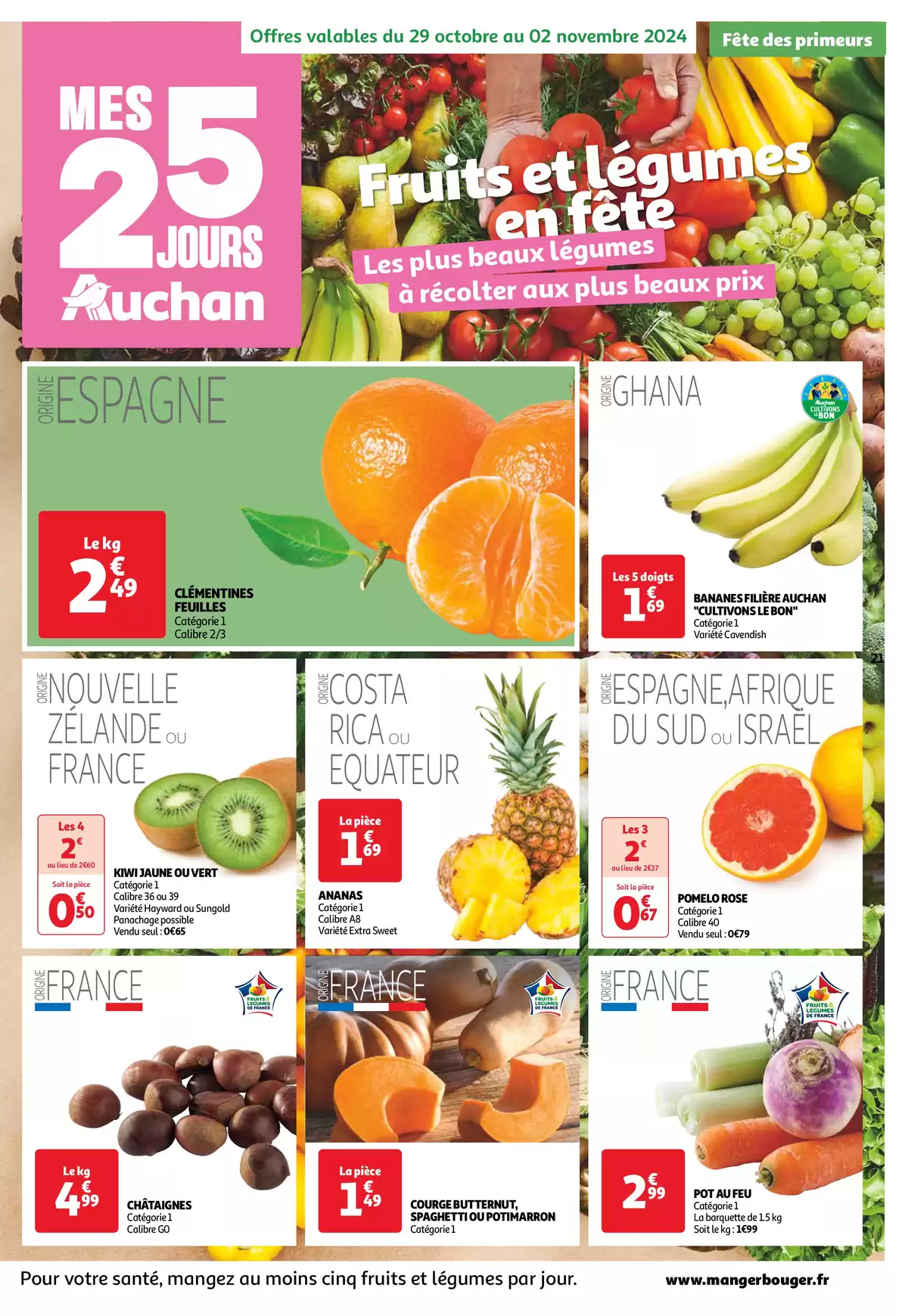 Catalogue Top depart : 25 jours Auchan , page 00021