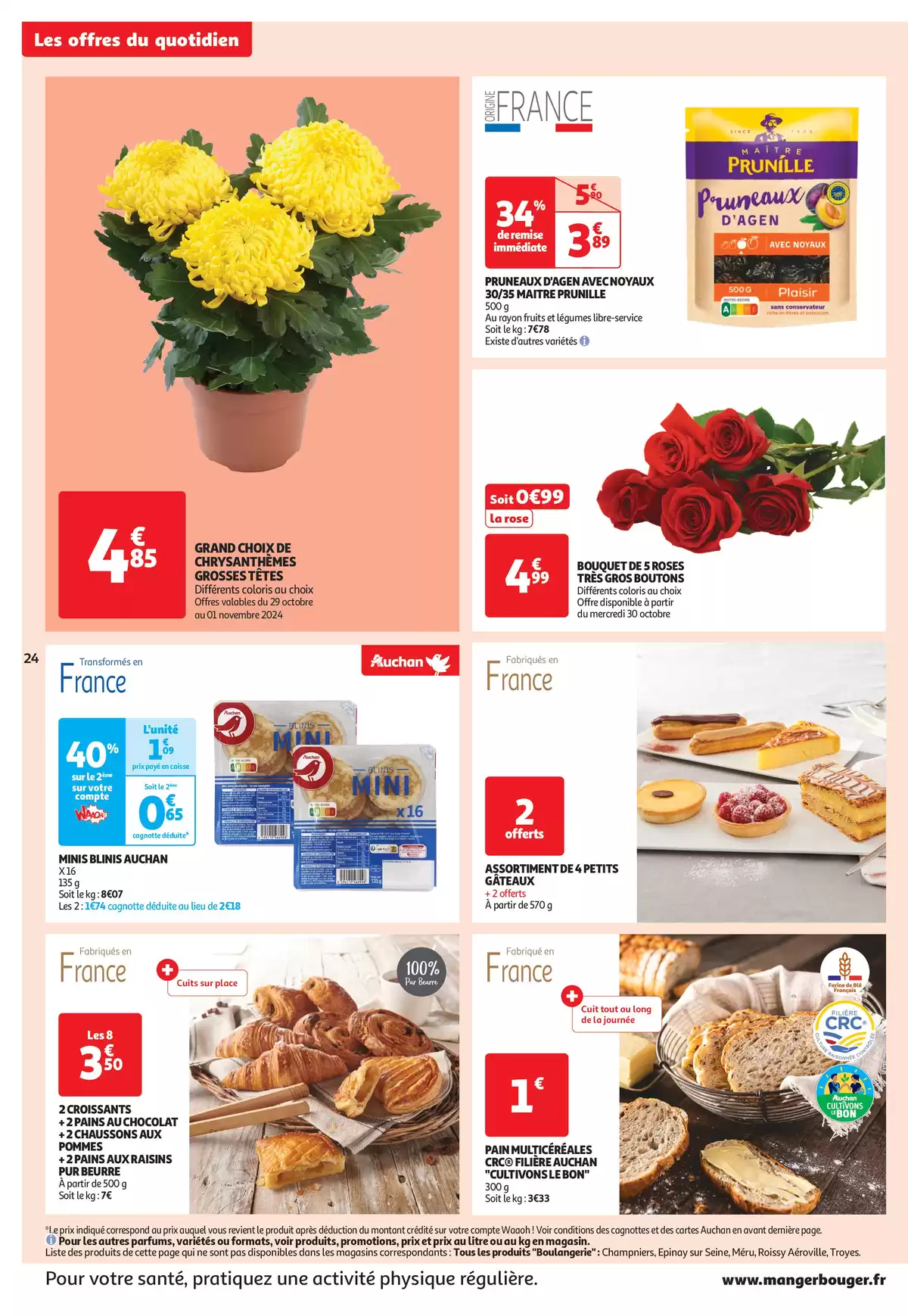 Catalogue Top depart : 25 jours Auchan , page 00024
