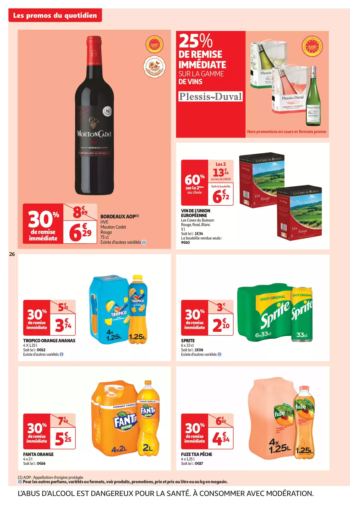 Catalogue Top depart : 25 jours Auchan , page 00026