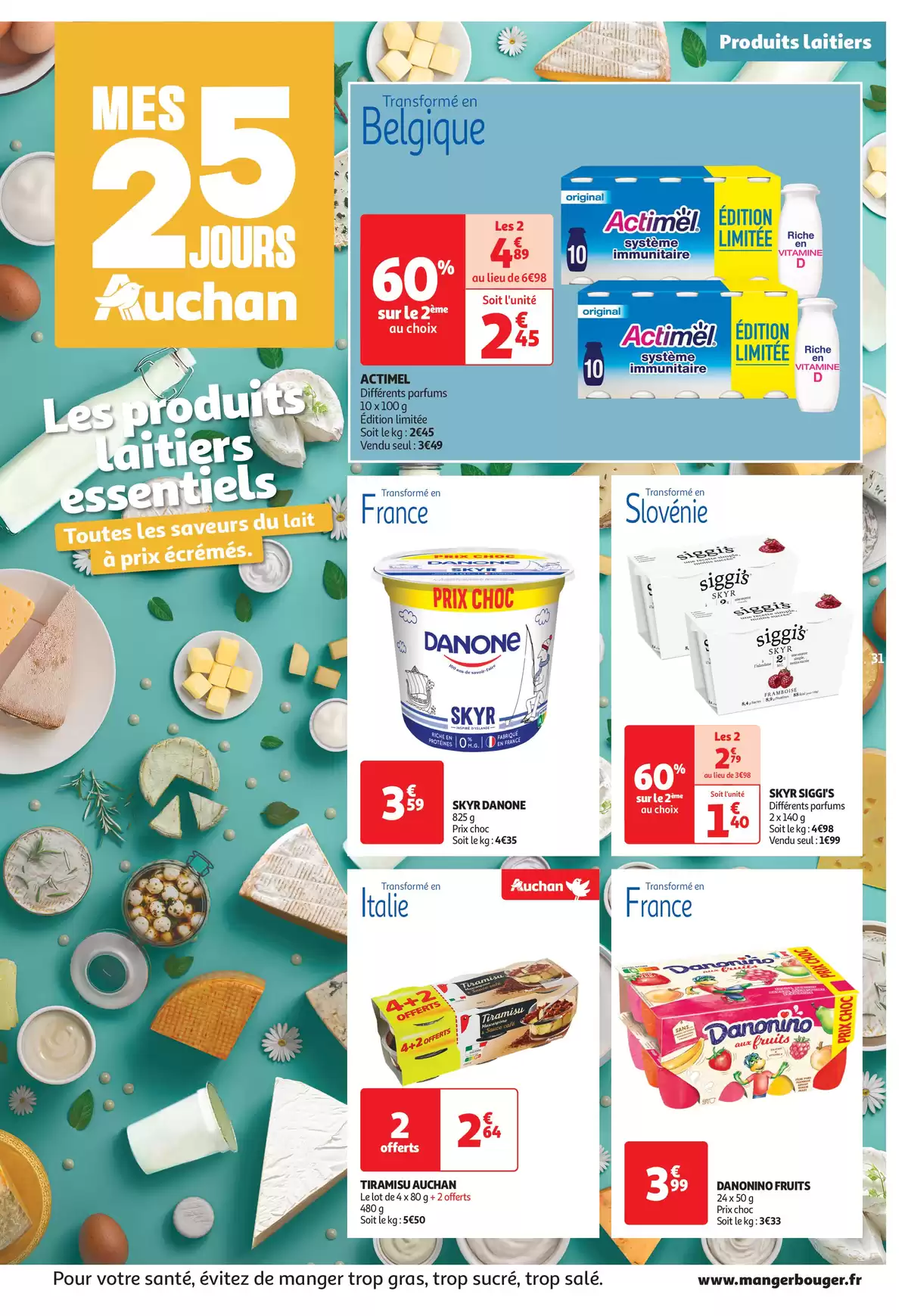Catalogue Top depart : 25 jours Auchan , page 00031