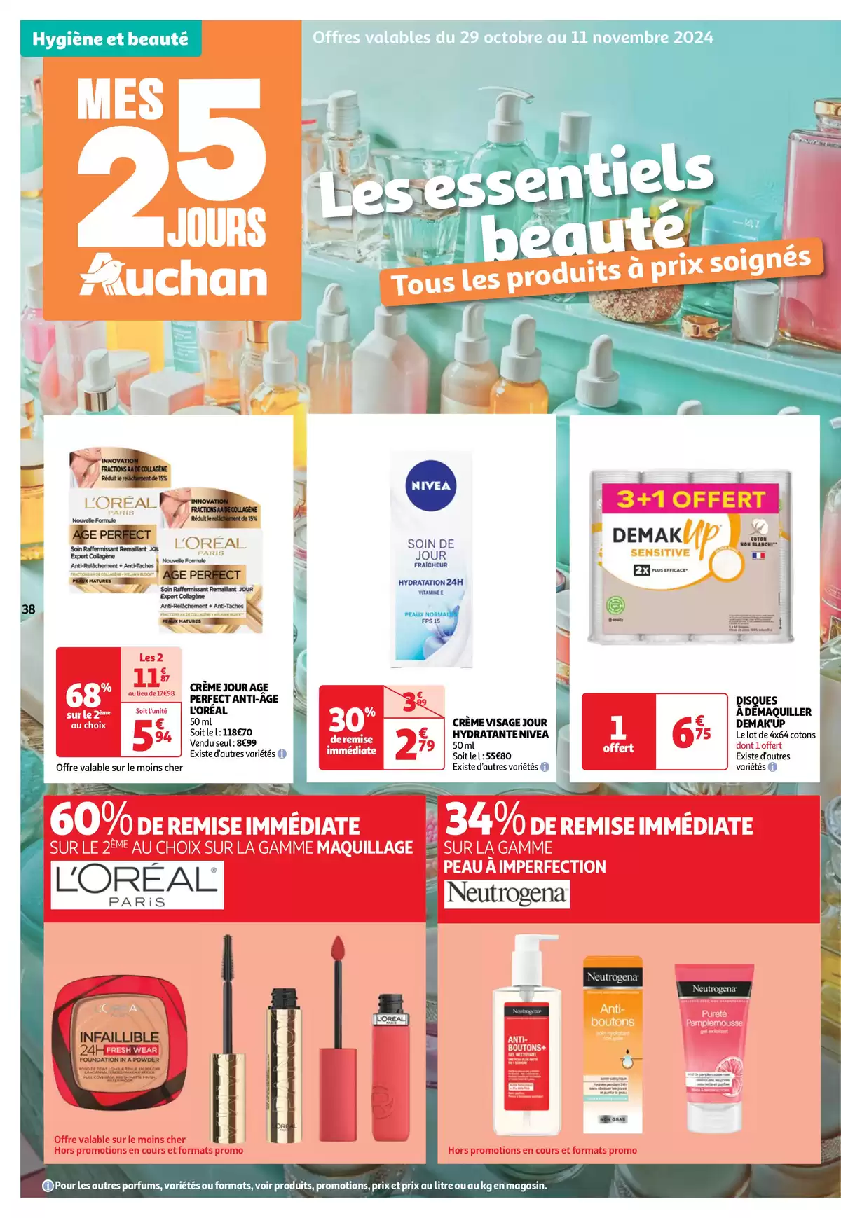 Catalogue Top depart : 25 jours Auchan , page 00038