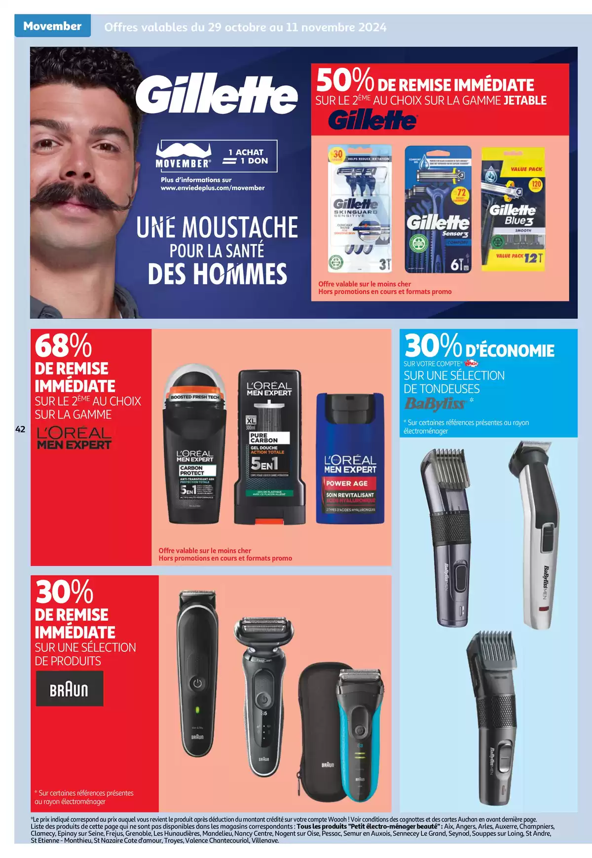 Catalogue Top depart : 25 jours Auchan , page 00042
