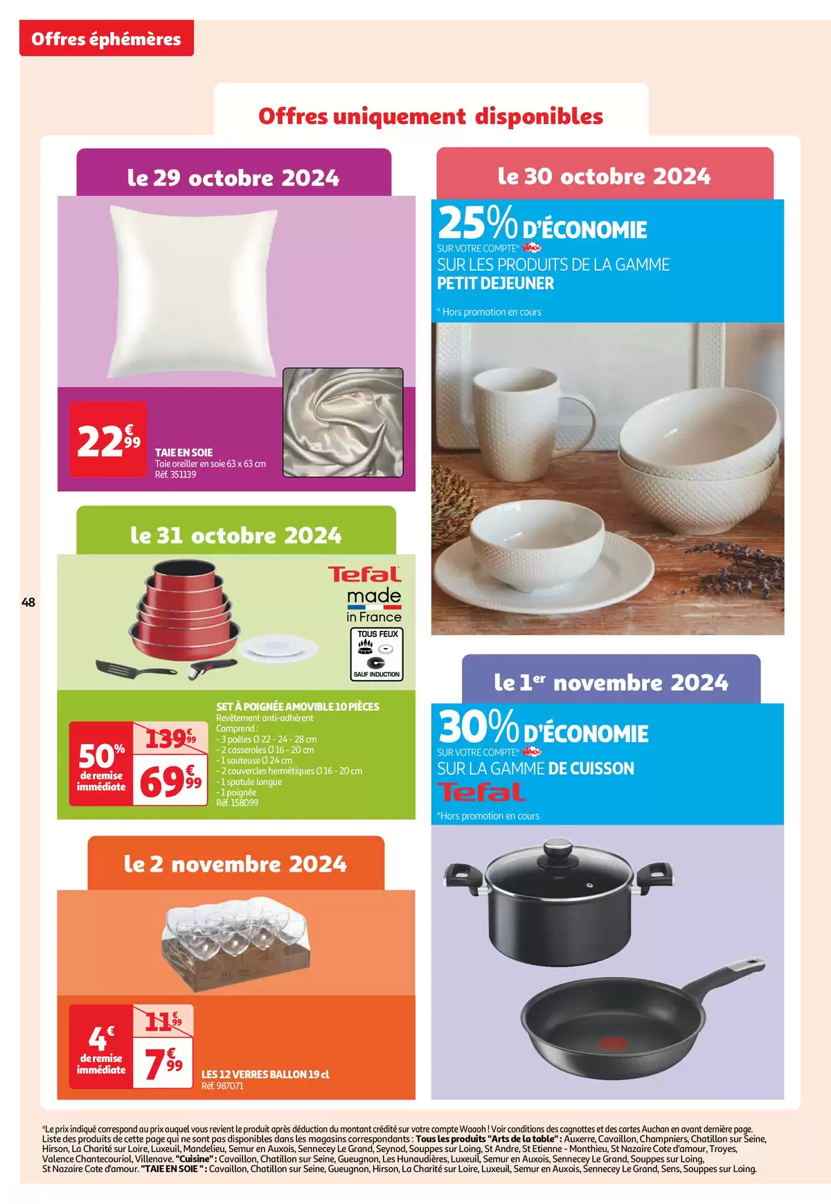 Catalogue Top depart : 25 jours Auchan , page 00048