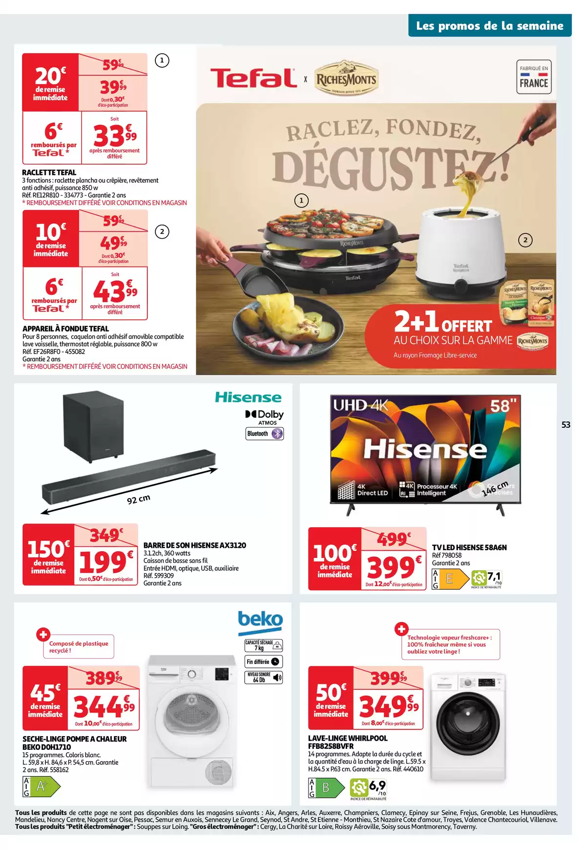Catalogue Top depart : 25 jours Auchan , page 00053