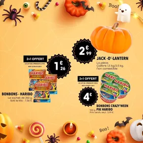 Promos de Discount Alimentaire à Calonne-Ricouart | 2 + 1 offert sur Supeco | 25/10/2024 - 31/10/2024