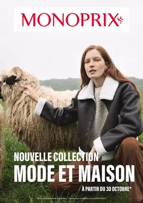 Promos de Mode à Cassis | NOUVELLE COLLECTION MODE ET MAISON  sur Monop' | 25/10/2024 - 12/11/2024