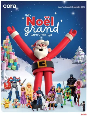 Catalogue Cora à Saint-Jouan-des-Guérets | Un Noël grand comme ça | 28/10/2024 - 08/12/2024