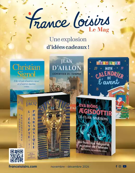 Catalogue France Loisirs à Strasbourg | Novembre - Décembre 2024 | 01/11/2024 - 31/12/2024