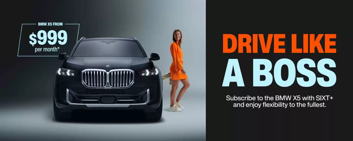 Catalogue Sixt | DRIVE LIKE A BOSS | 25/10/2024 - 30/11/2024